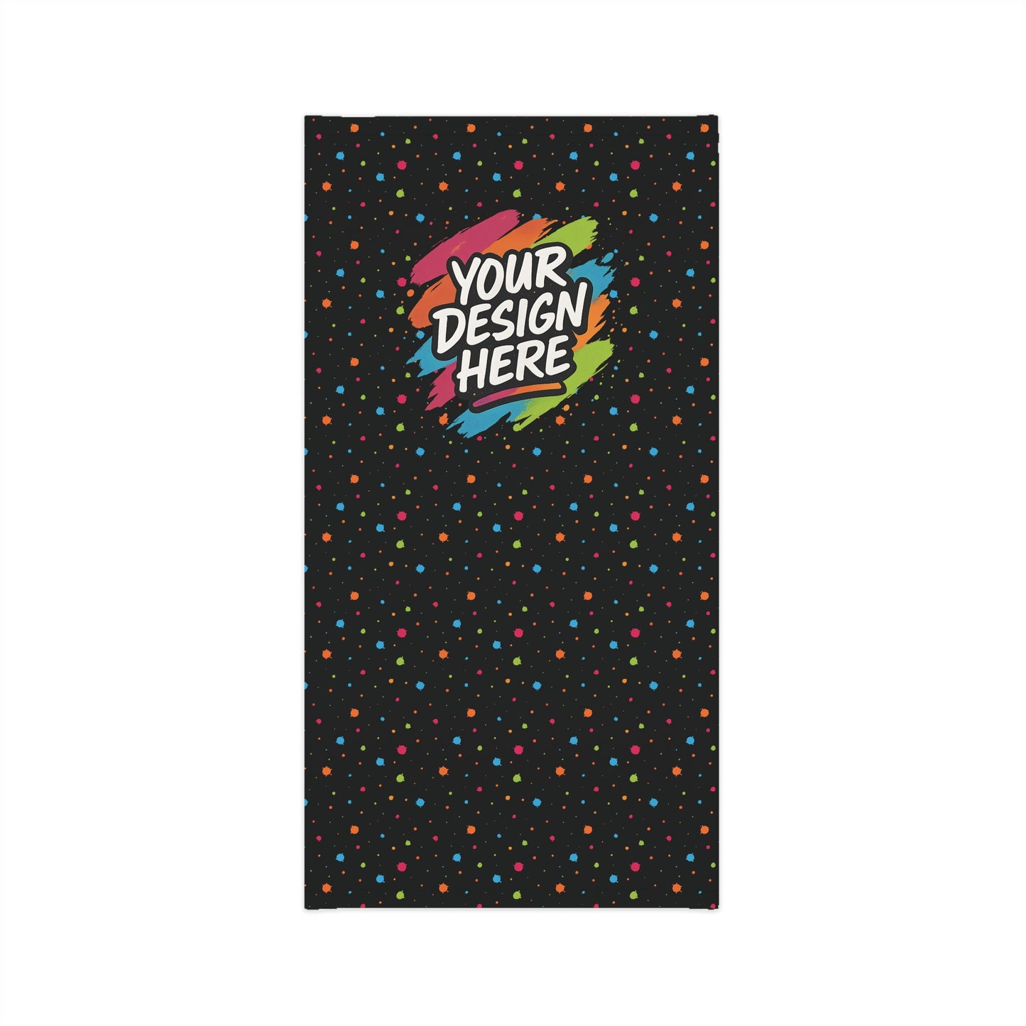 Custom Neck Gaiter — back view