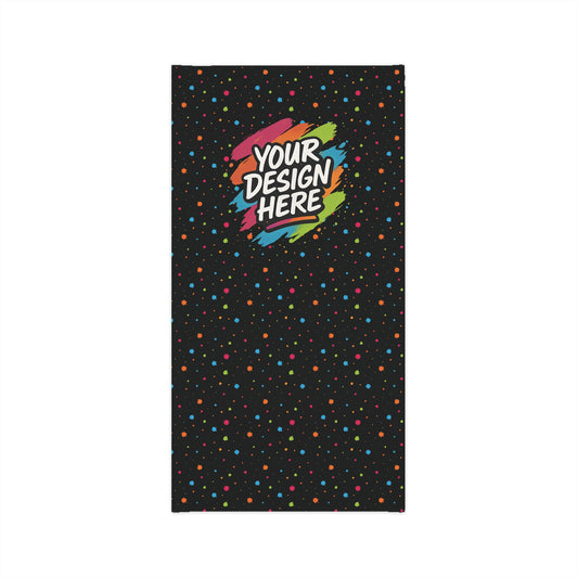 Custom Neck Gaiter — back view