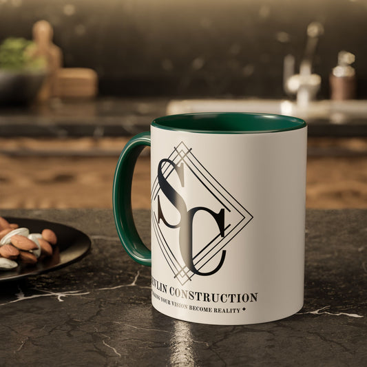 Colorful Ceramic Mug | Shevlin Construction (11oz & 15oz)