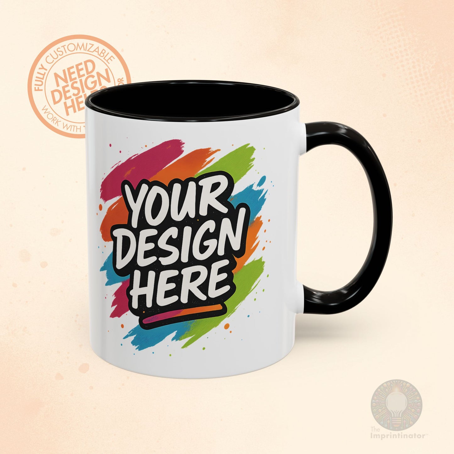 Custom Colorful Ceramic Mug – 11oz & 15oz