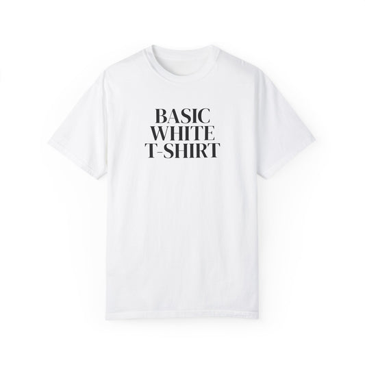 Basic White Cotton T-Shirt