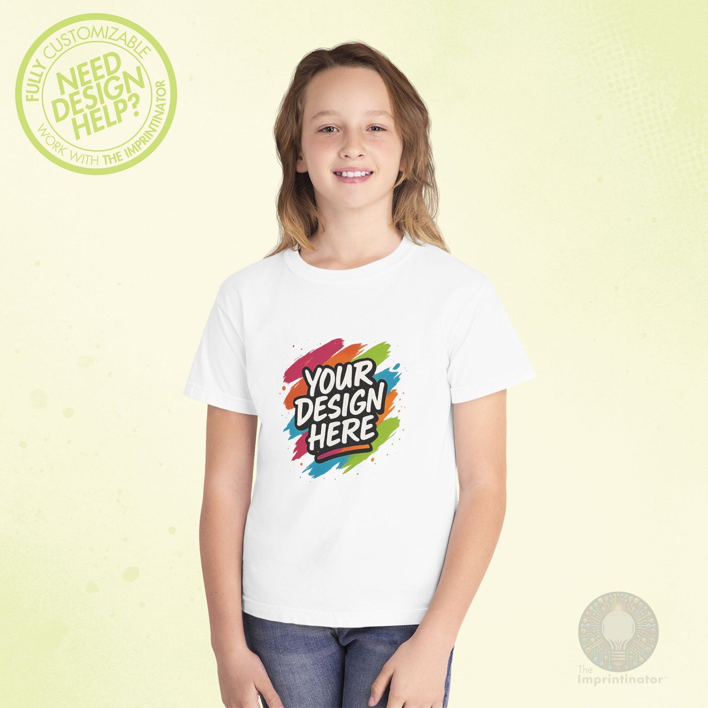 Custom Youth Cotton T-Shirt