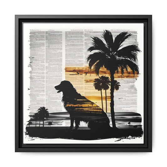 Colorful Book Art Canvas