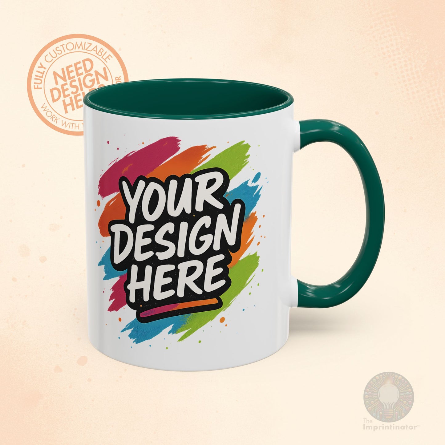 Custom Colorful Ceramic Mug – 11oz & 15oz
