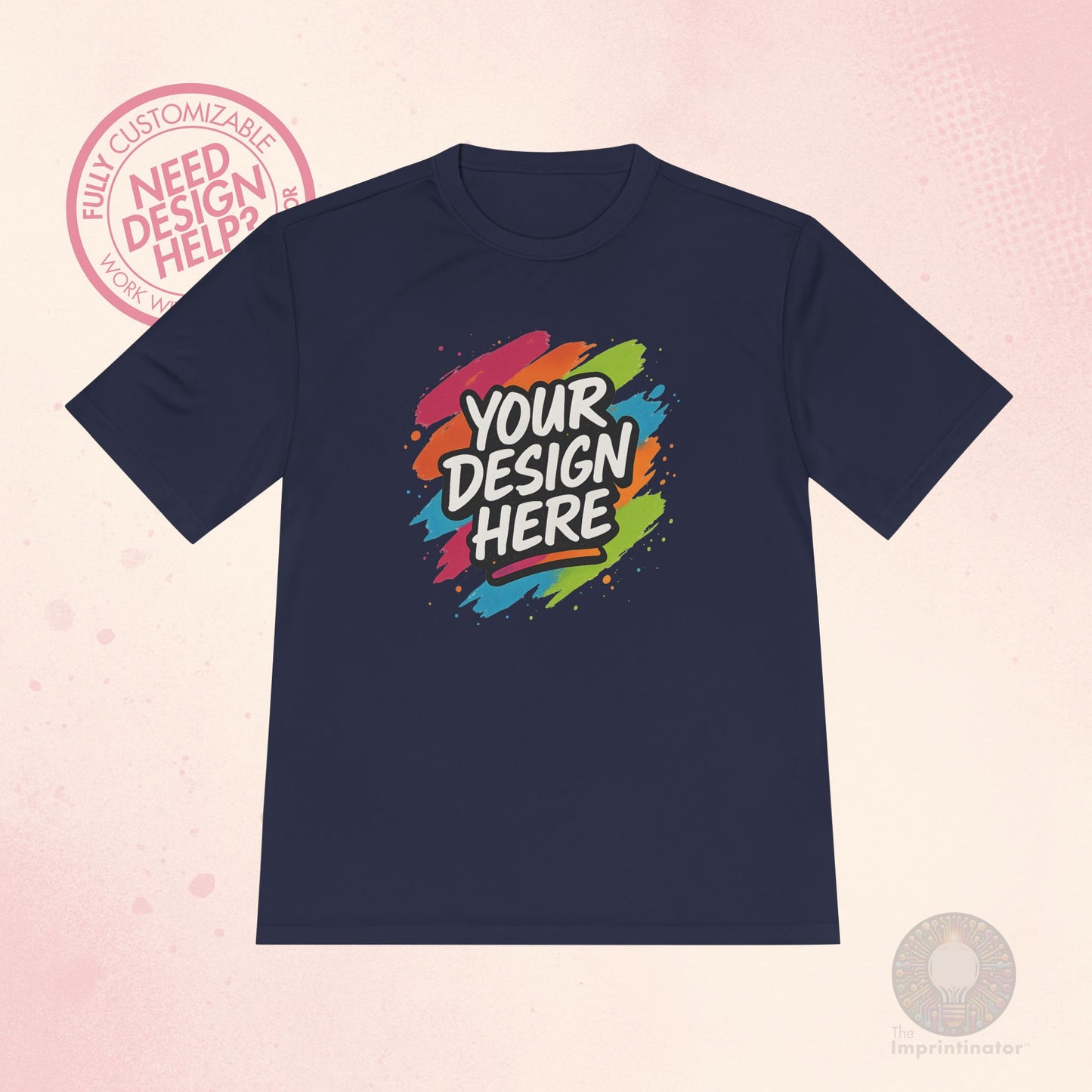 Custom Moisture-Wicking T-Shirt