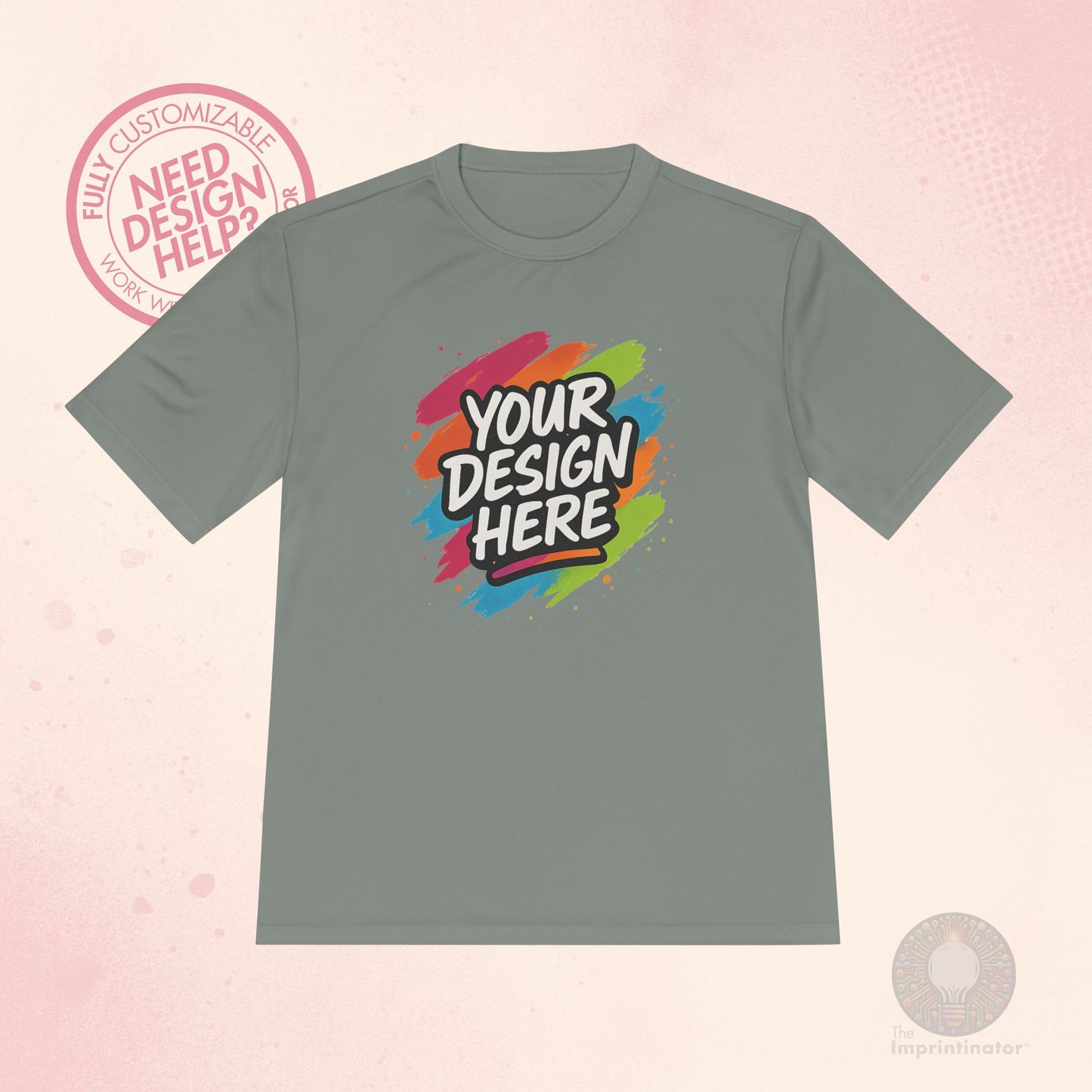 Custom Moisture-Wicking T-Shirt