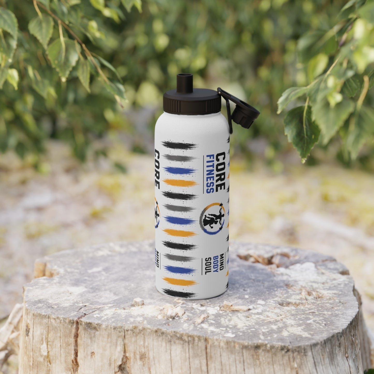 Core Fitness | Water Bottle with Handle & Sports Lid