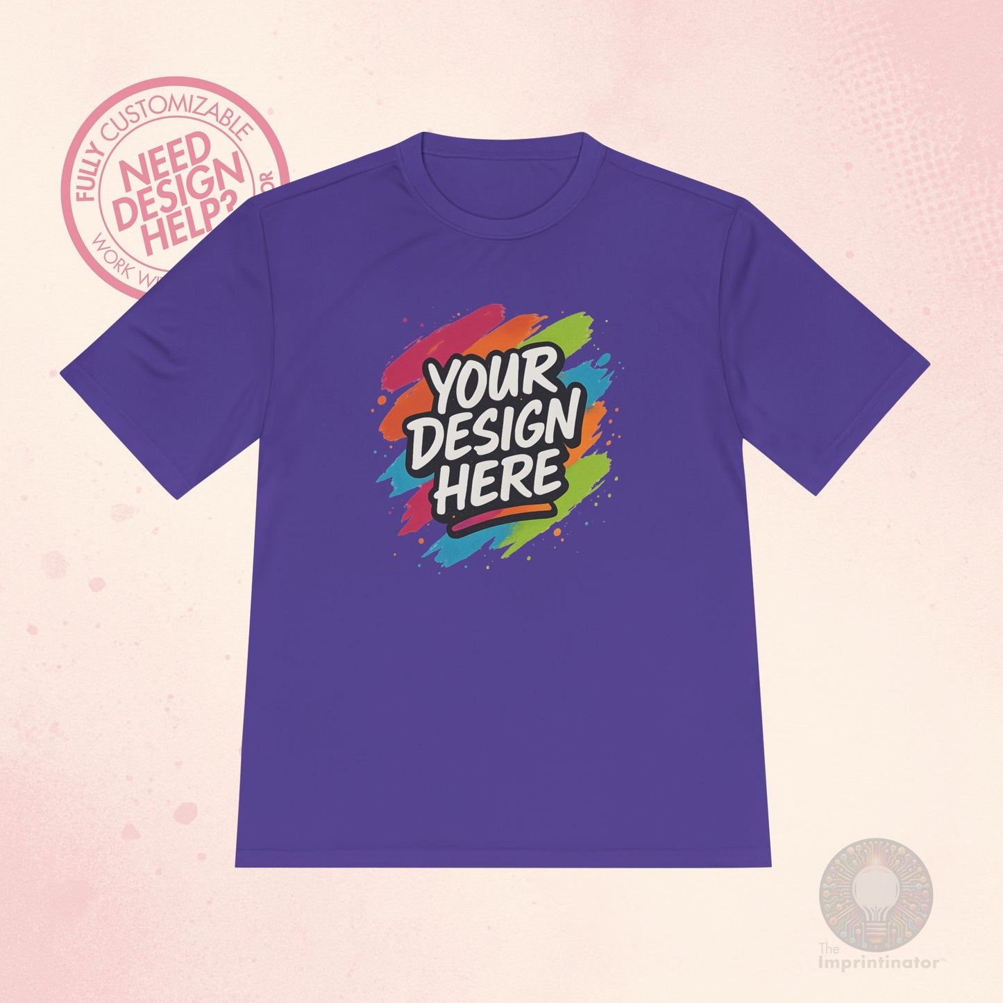 Custom Moisture-Wicking T-Shirt
