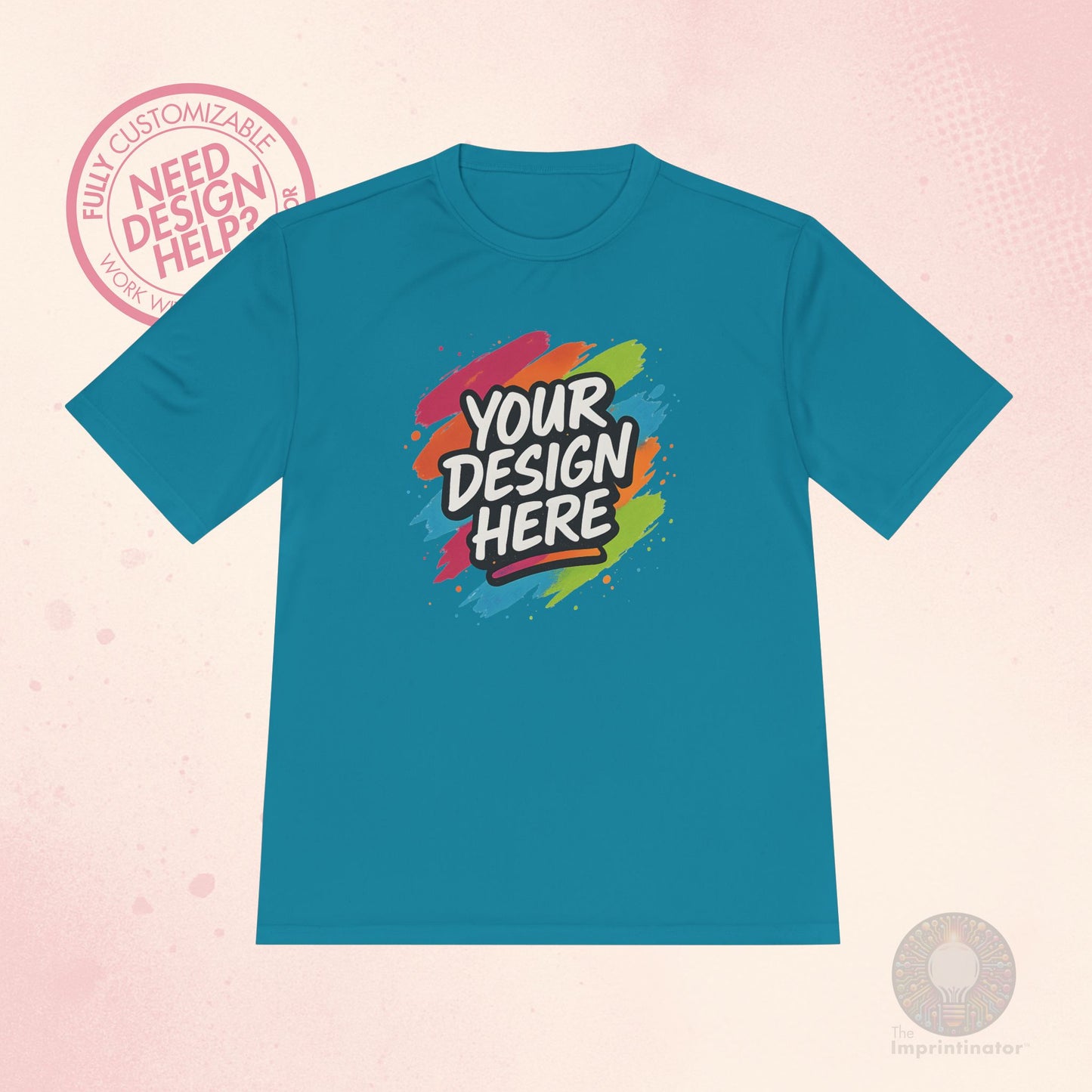 Custom Moisture-Wicking T-Shirt