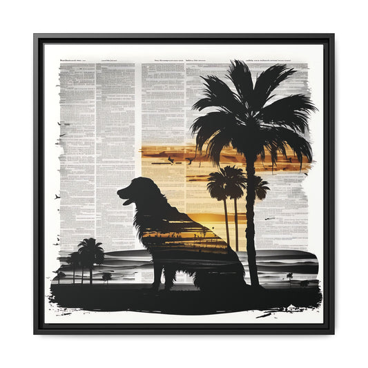 Colorful Book Art Canvas