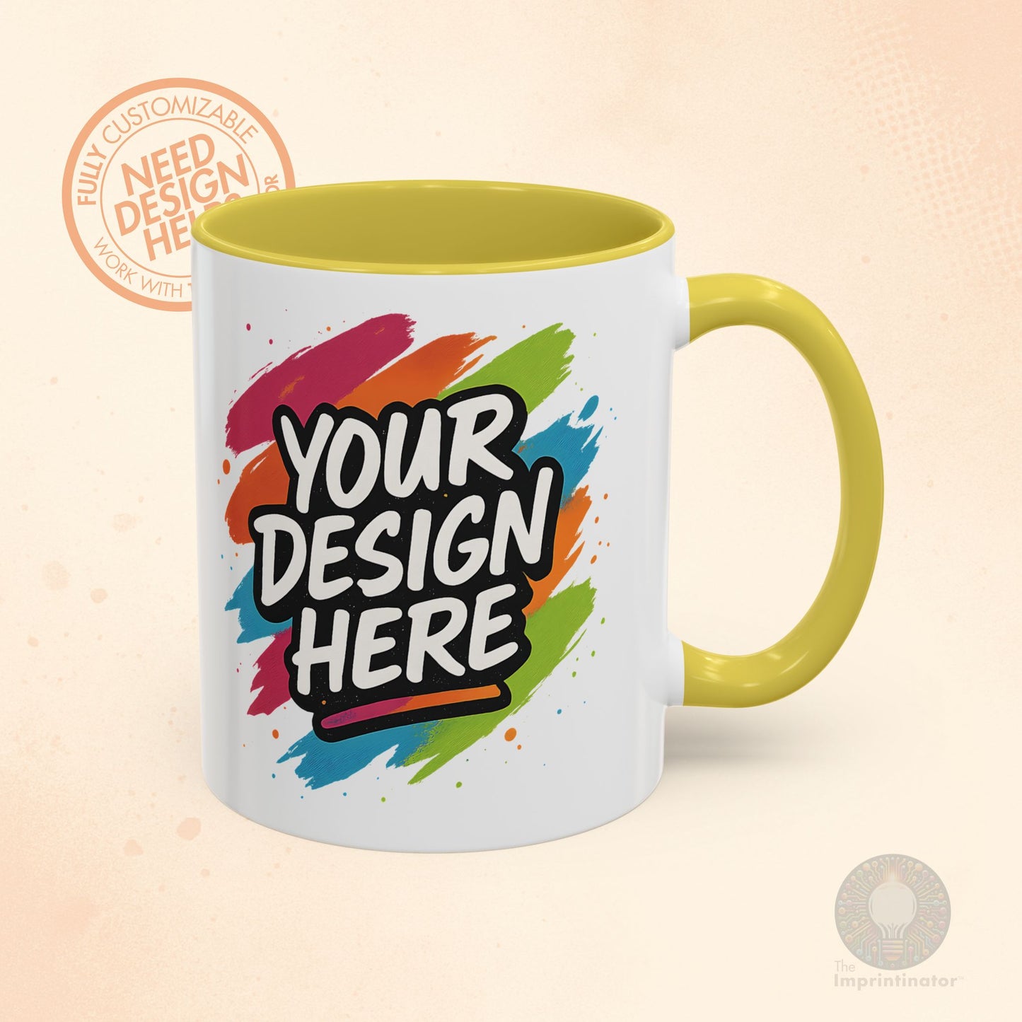 Custom Colorful Ceramic Mug – 11oz & 15oz