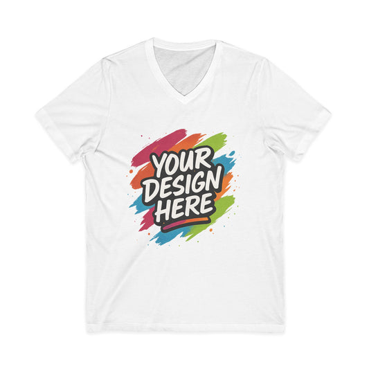 Custom V-Neck Tee