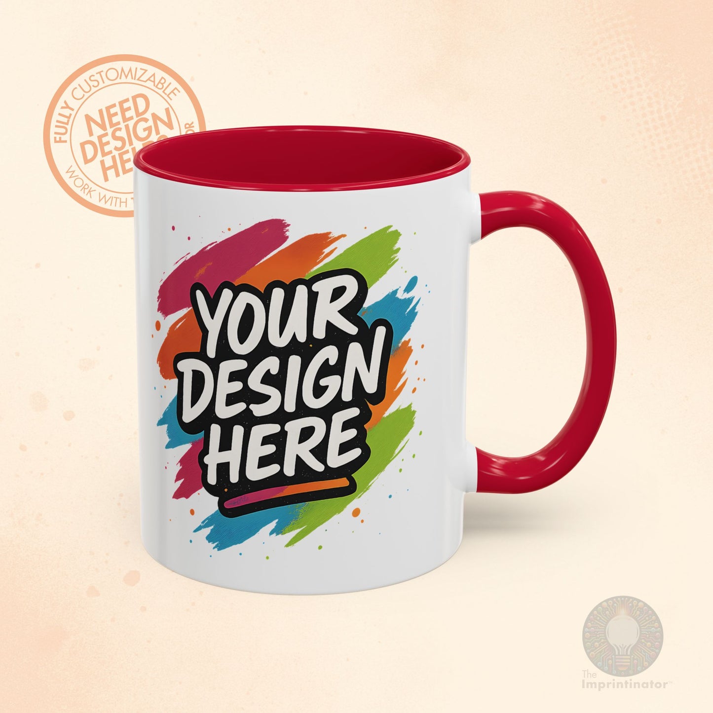 Custom Colorful Ceramic Mug – 11oz & 15oz