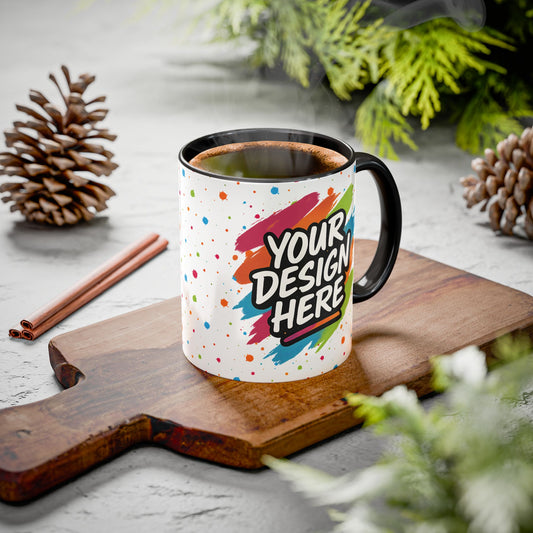Custom Ceramic Mug (11oz or 15oz) — back view