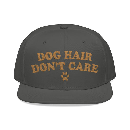 'Dog Hair Don’t Care' Snapback Hat — view 2