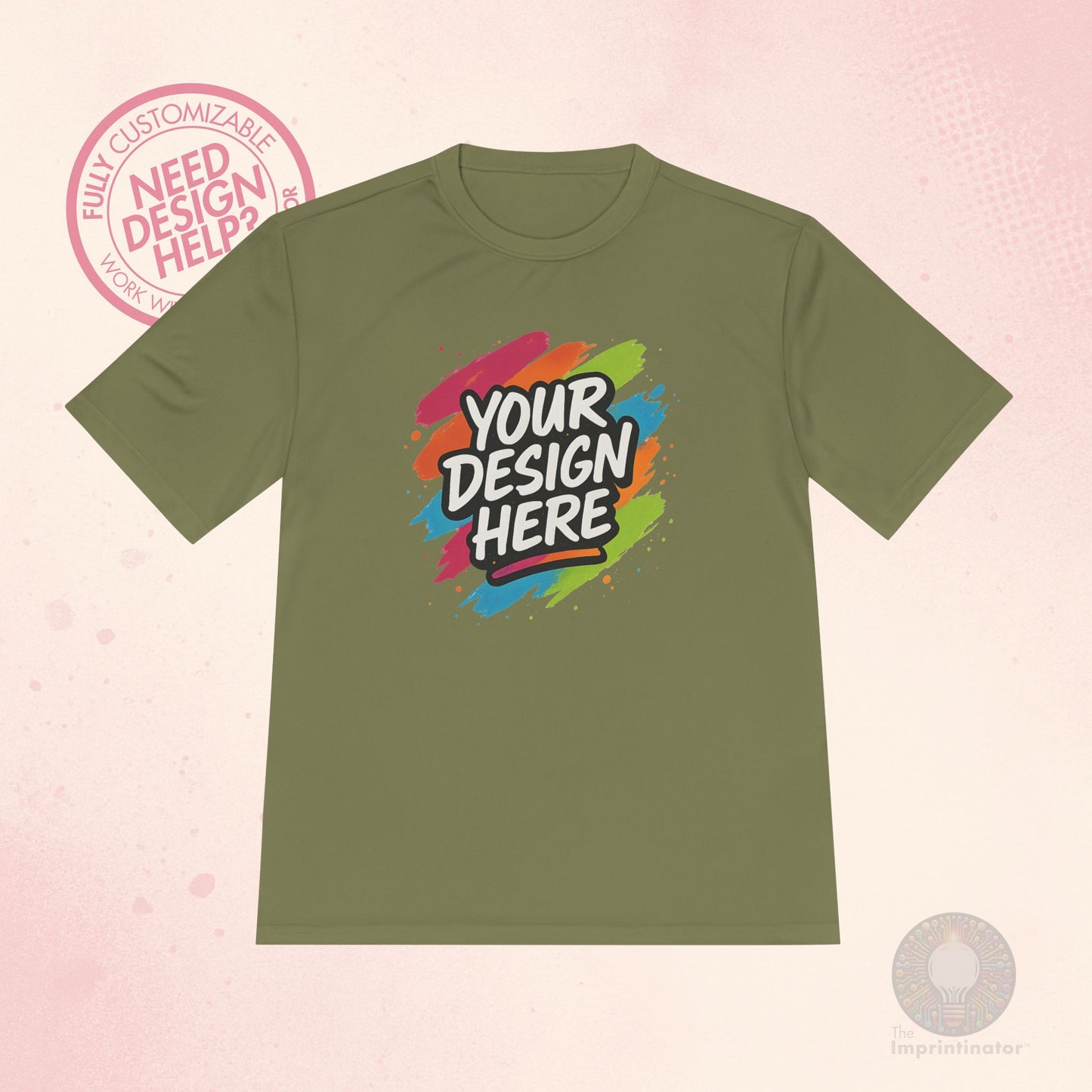 Custom Moisture-Wicking T-Shirt
