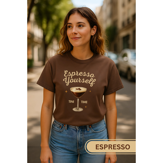 Espresso Yourself Graphic Tee & Crewneck Sweatshirt