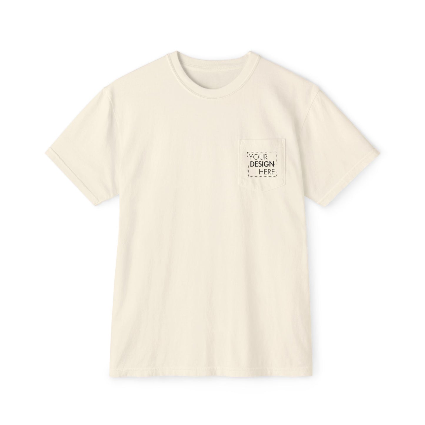 Custom Cotton Pocket Tee