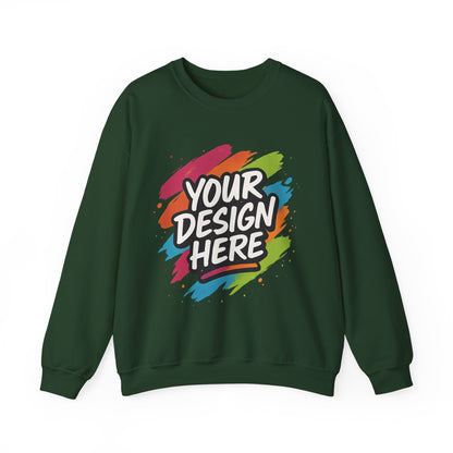 Custom Heavy Blend Crewneck Sweatshirt — view 8