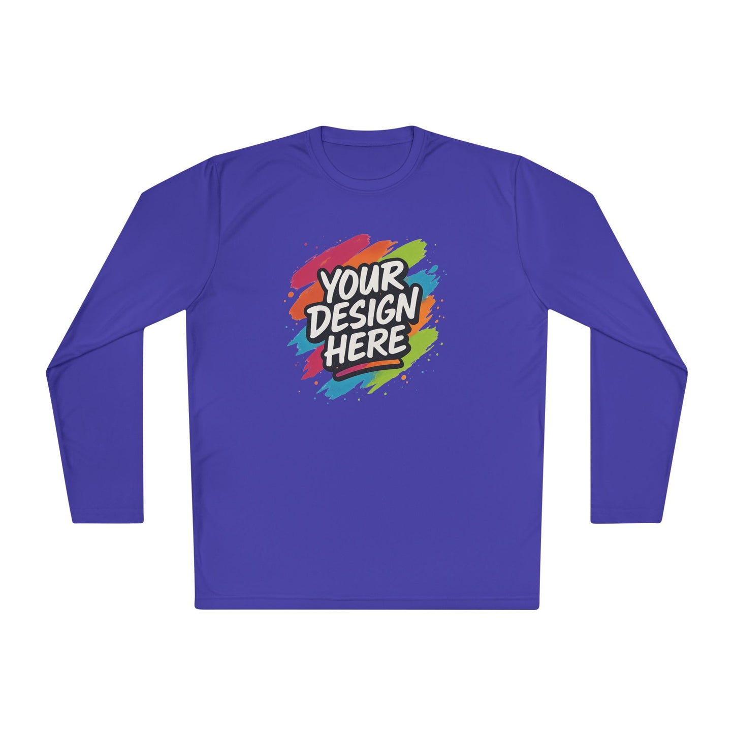 Custom Moisture-Wicking Long Sleeve Tee — view 17