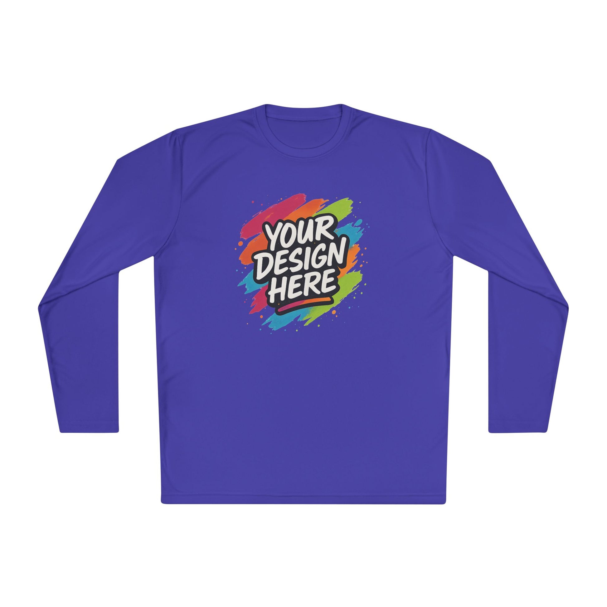 Custom Moisture-Wicking Long Sleeve Tee — view 17