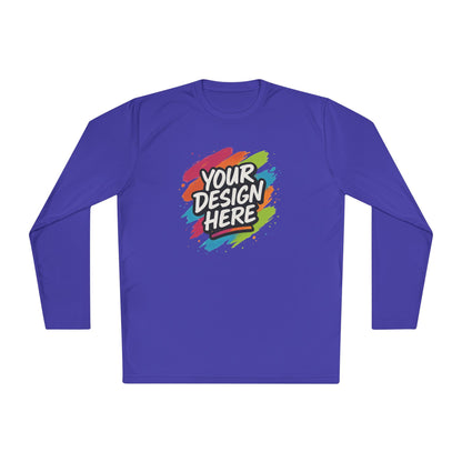 Custom Moisture-Wicking Long Sleeve Tee — view 17