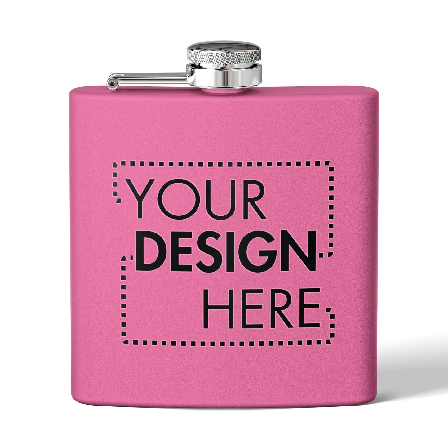 Custom Stainless Steel Flask (6 oz)