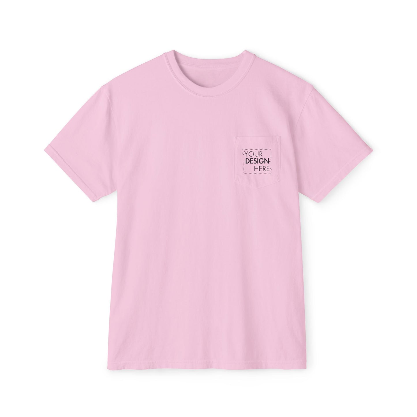 Custom Cotton Pocket Tee