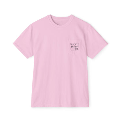 Custom Cotton Pocket Tee