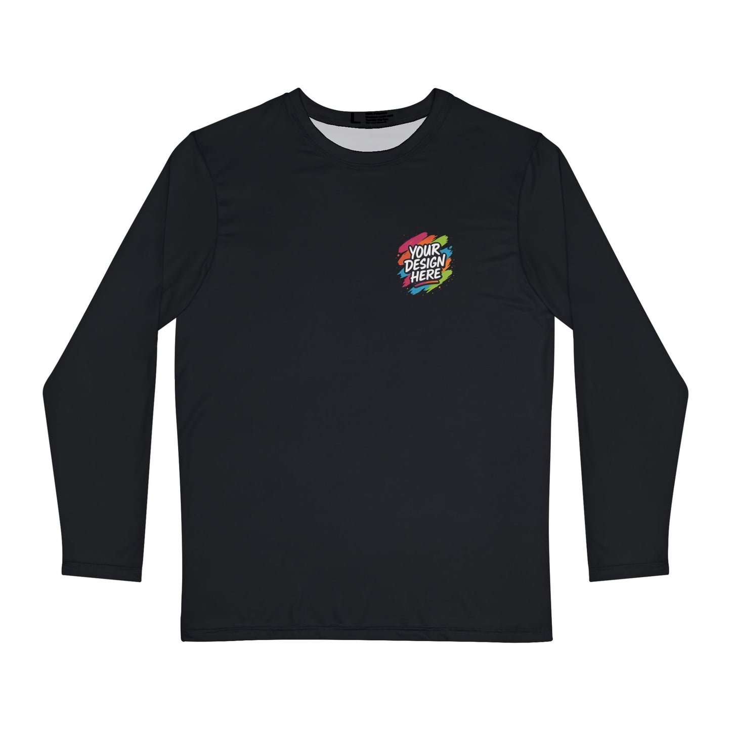 Brushed Polyester Long Sleeve Shirt