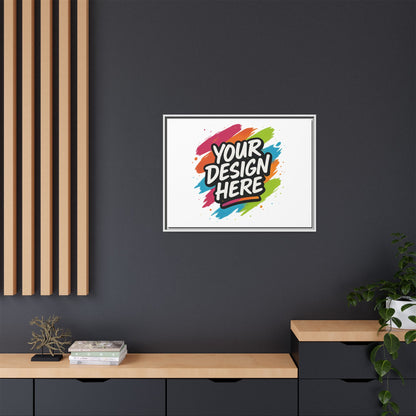 Custom Framed Canvas