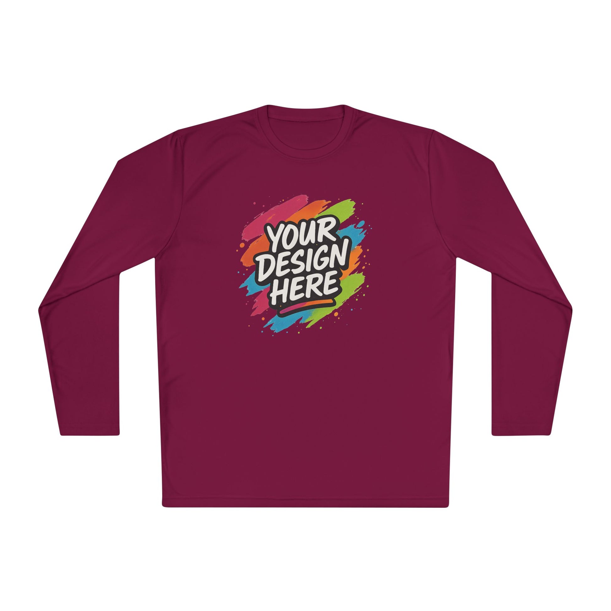 Custom Moisture-Wicking Long Sleeve Tee — view 20