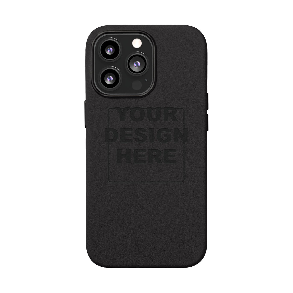 Custom Engraved Leather Phone Case — view 7