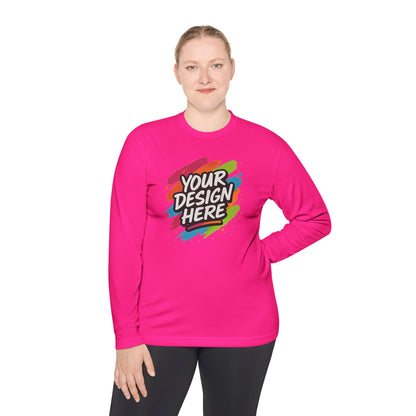Custom Moisture-Wicking Long Sleeve Tee — view 62