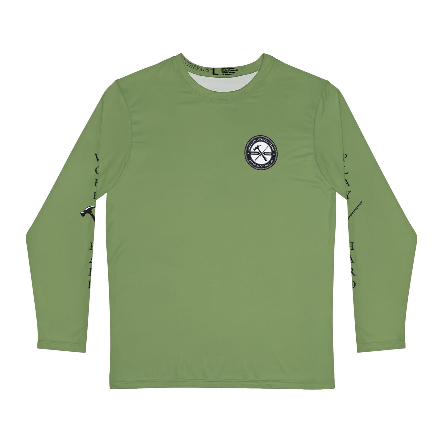 Shevlin Construction X Mariner's Threads Brushed Polyester Long Sleeve Tee