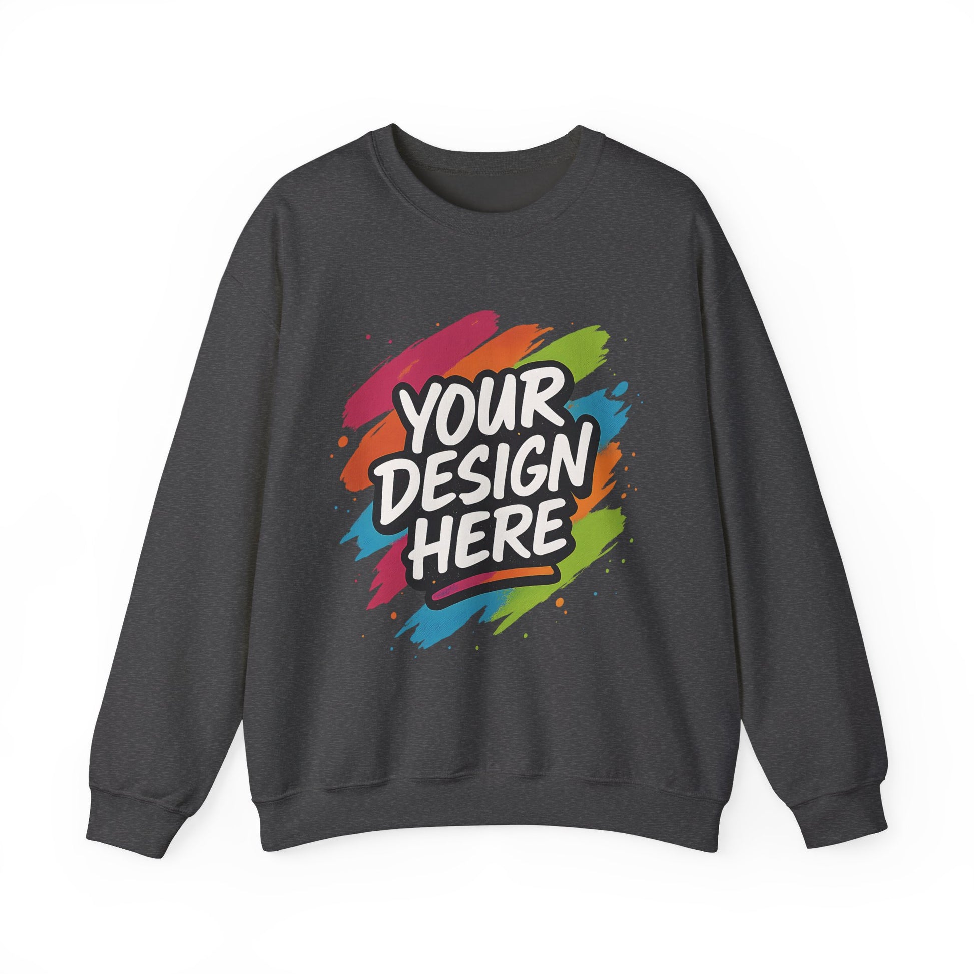 Custom Heavy Blend Crewneck Sweatshirt — view 9