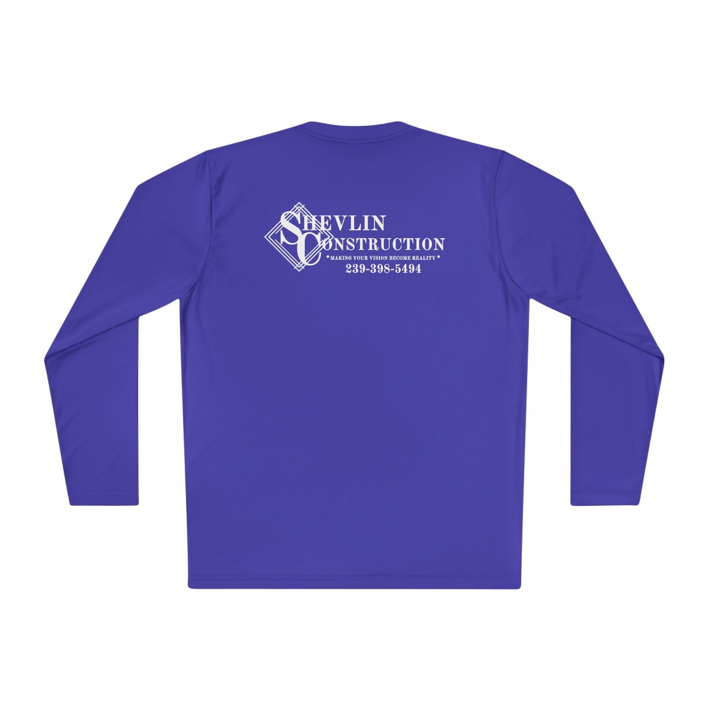 Moisture-Wicking Long Sleeve Tee | Shevlin Construction