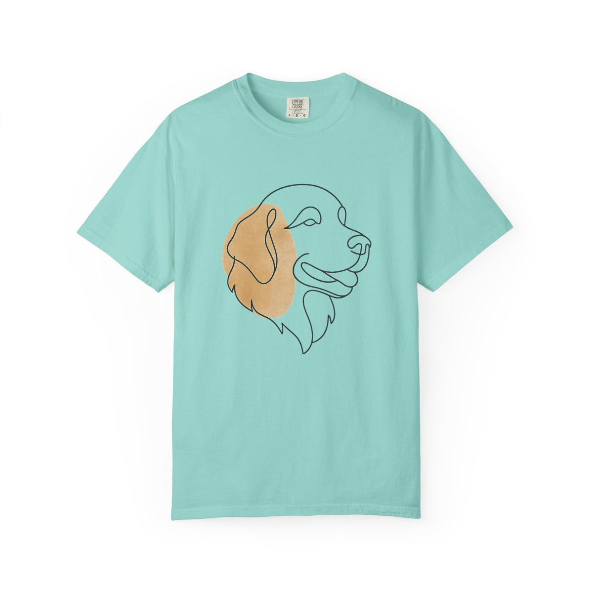 One-Line Pet Portrait – DYO Cotton T-Shirt — view 8
