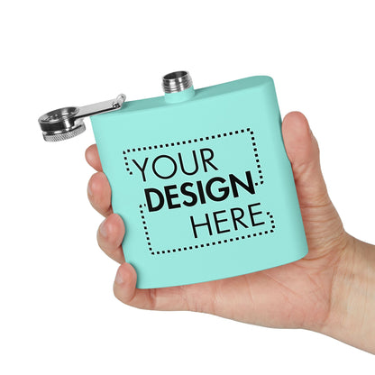 Custom Stainless Steel Flask (6 oz)