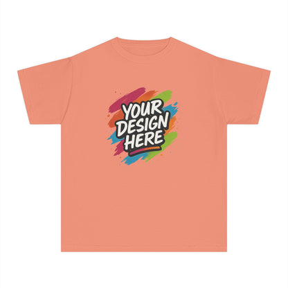 Custom Comfort Colors® Youth Cotton Tee — view 4