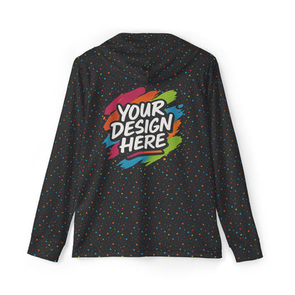 Custom Men’s Sports Hoodie — back view