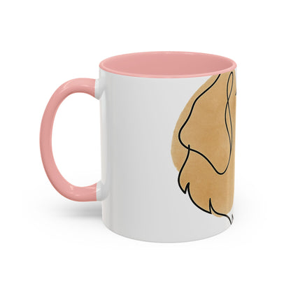 One-Line Pet Portrait – DYO Accent Mug — view 18