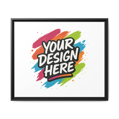 Custom Framed Canvas