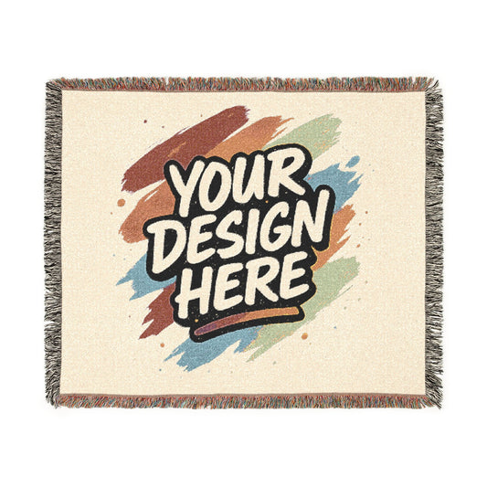 Custom Woven Blanket — main product image