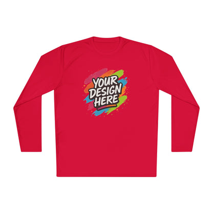 Custom Moisture-Wicking Long Sleeve Tee — view 16