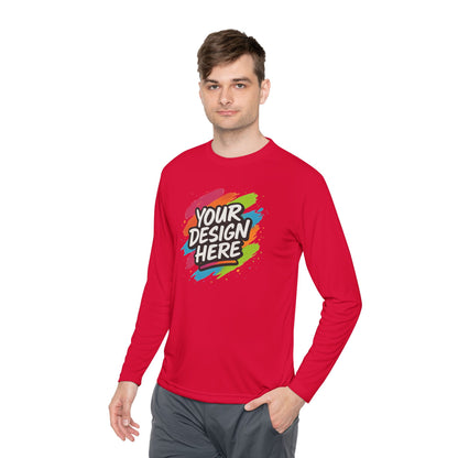 Custom Moisture-Wicking Long Sleeve Tee — view 64