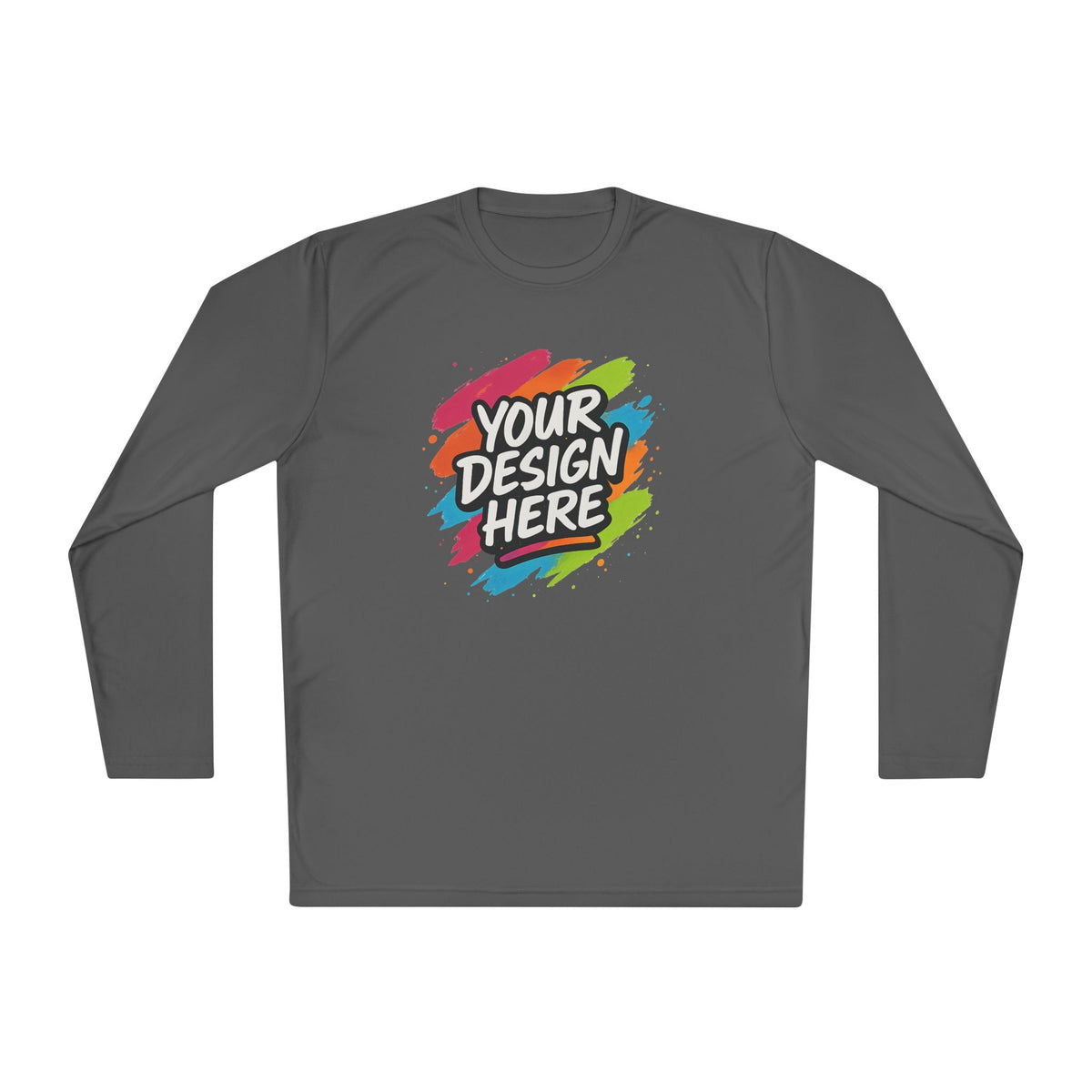 Custom Moisture-Wicking Long Sleeve Tee — view 4
