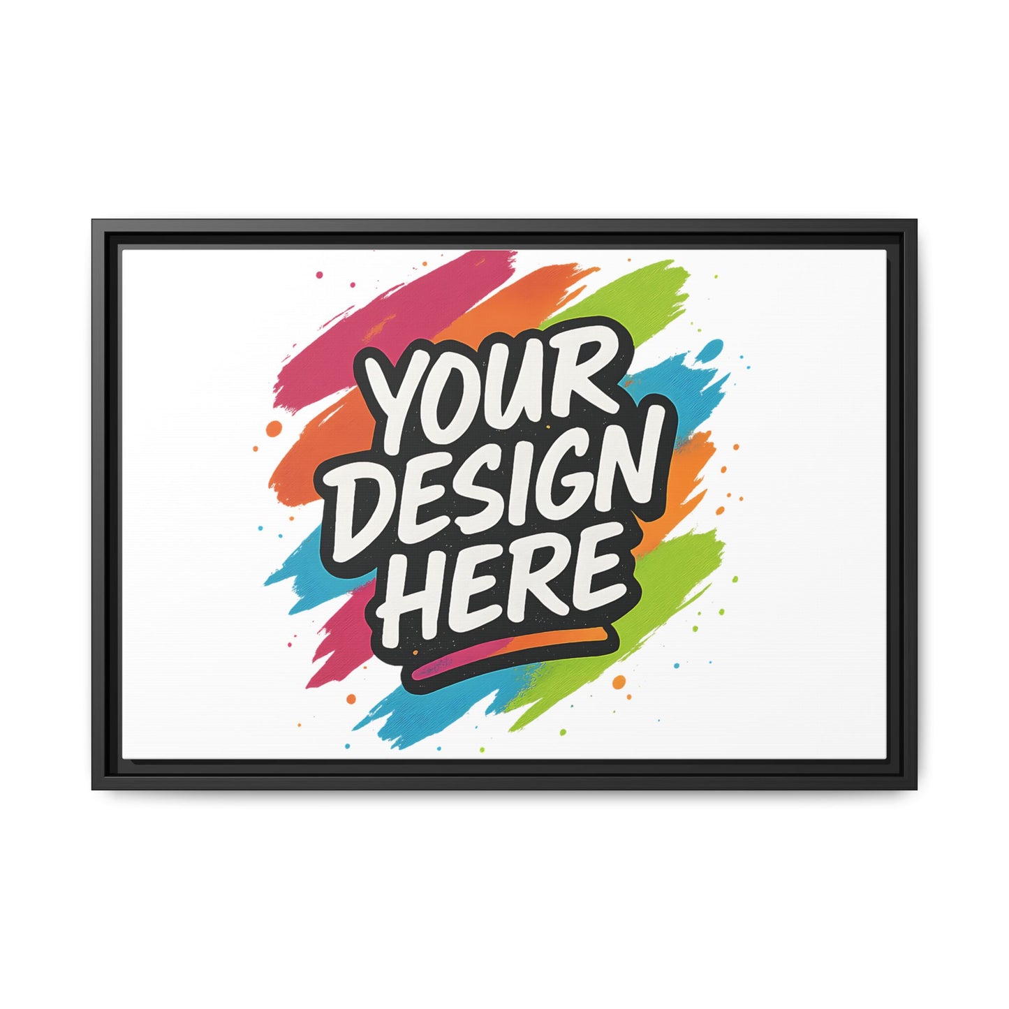 Custom Framed Canvas