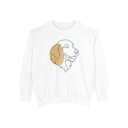 One-Line Pet Portrait – DYO Crewneck Sweatshirt — view 2