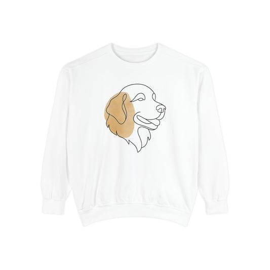 One-Line Pet Portrait – DYO Crewneck Sweatshirt — view 2